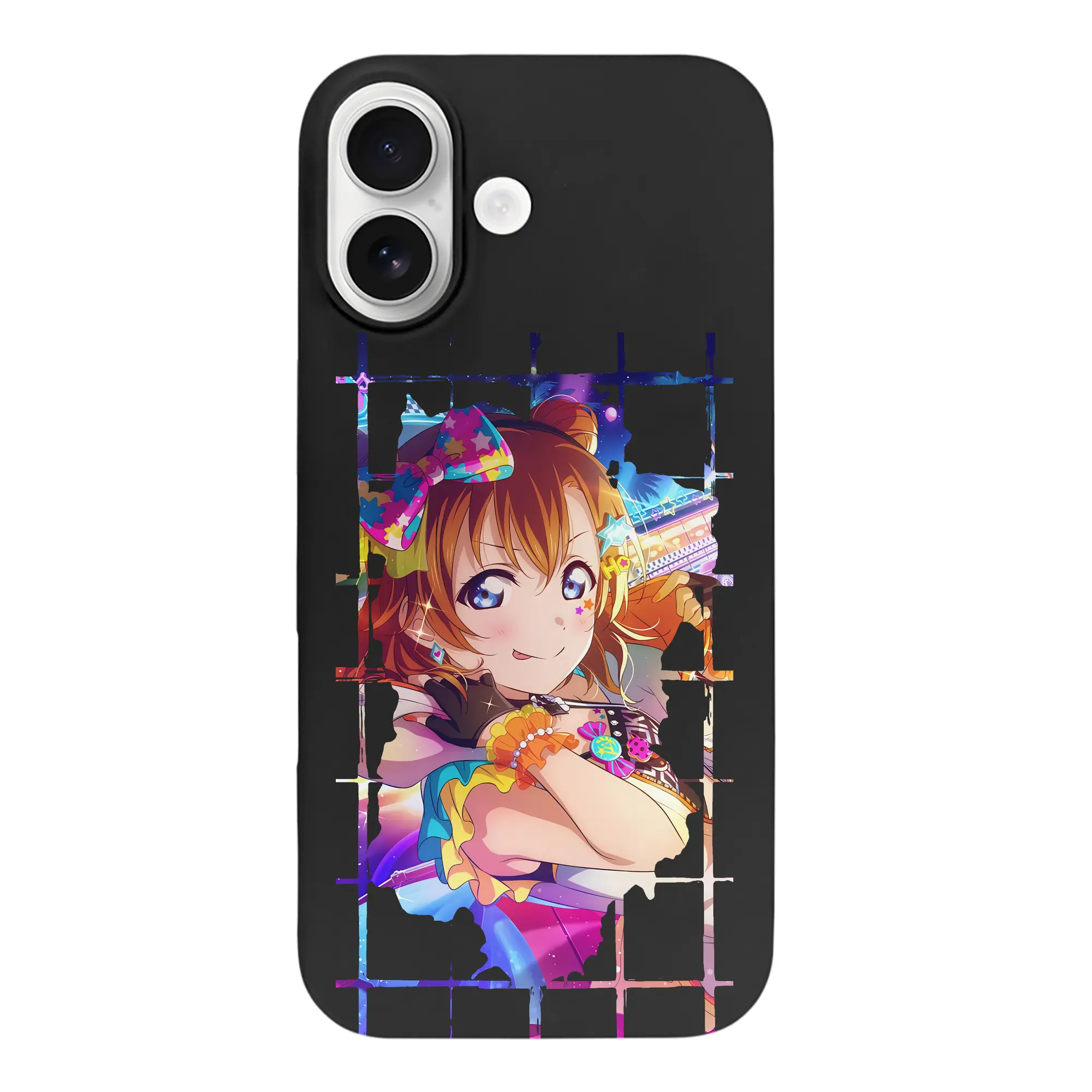 Love Live! グッズ,高坂穂乃果 - iPhone 17 シリーズ シリコンケース 薄型 耐衝撃 指紋防止 ソフトタッチカバー 精密フィット 傷防止 保護ケース iPhone 17/17 Air/17 Pro/17 Pro Max 対応